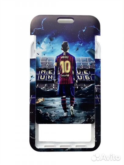 Бейдж для пропуска Месси