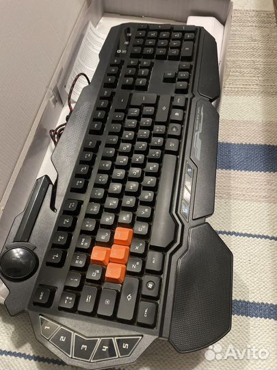 Игровая клавиатура с подсветкой A4Tech Bloody B314