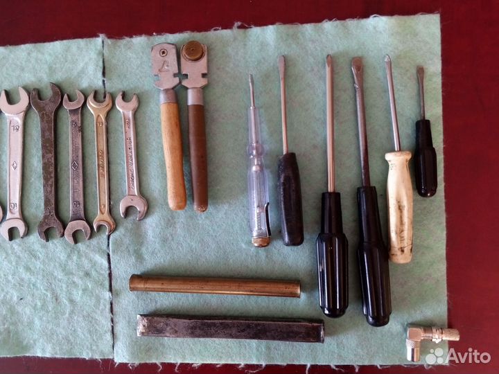Ключи гаечные, отвертки СССР