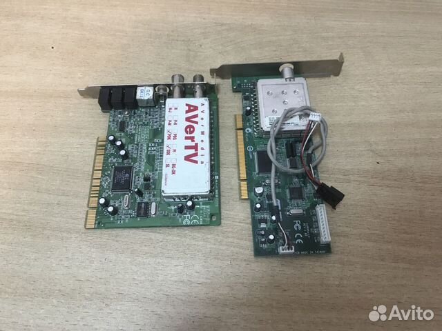 2 TV карты (тв тюнер)