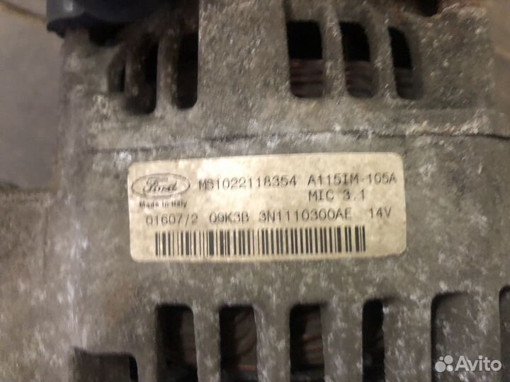 Генератор Ford Focus