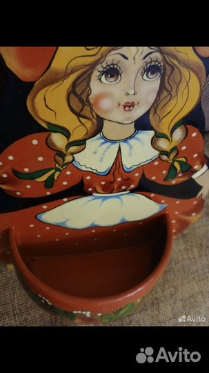 Панно хохлома красная шапочка