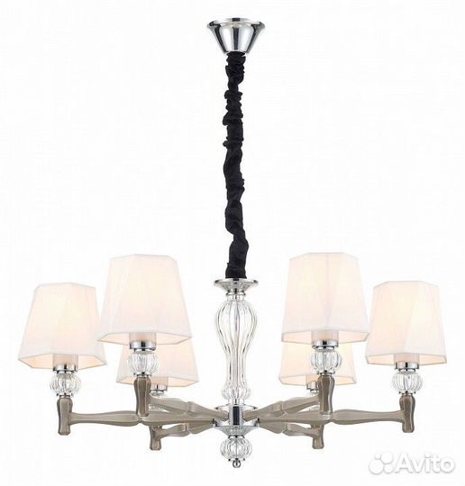 Подвесная люстра Arcadia 672/6S Nickel