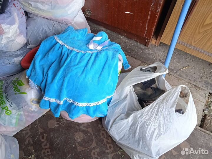 Отдам бесплатно детские вещи пакетом