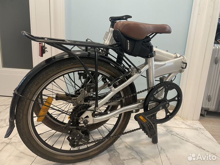 Складной велосипед Shulz серебристый