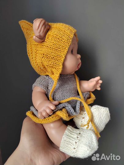 Одежда для пупса. Кукла Nines с хвостиками