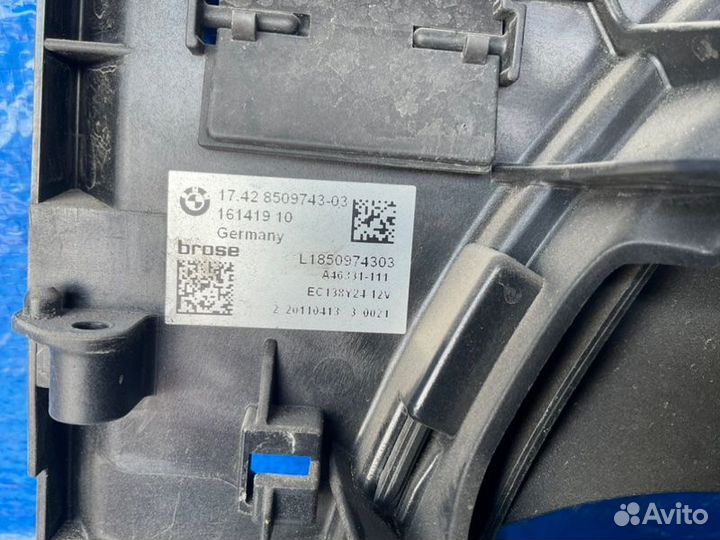 Вентилятор радиатора Bmw 550Xi F10 N63B44A 2011