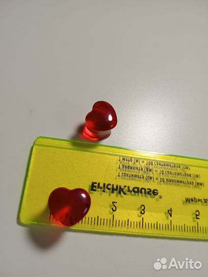 Пара туннелей для ушей 10 мм