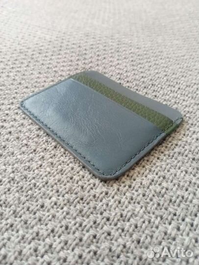Картхолдер из натуральной кожи ручной работы