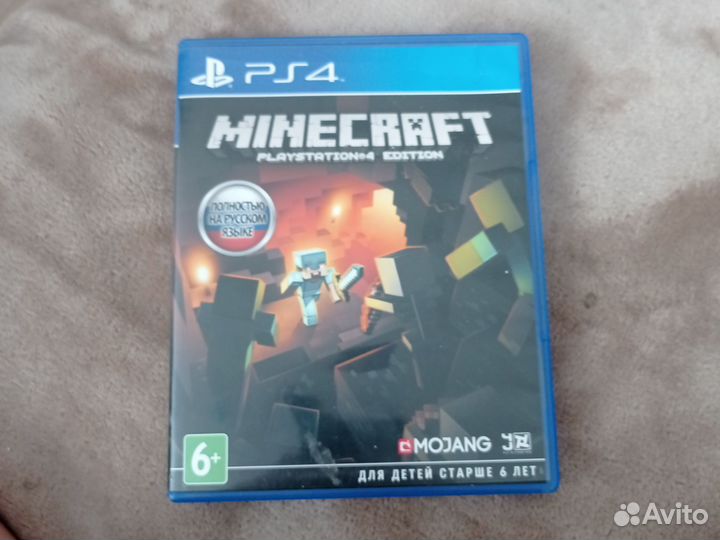 Minecraft ps4 диск