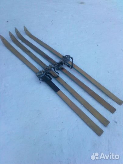 Лыжи деревянные СССР