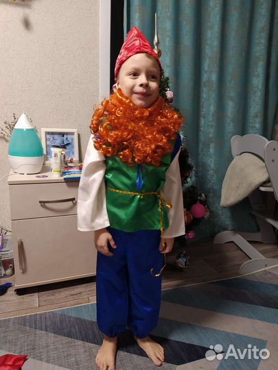 Новогодний костюм гнома