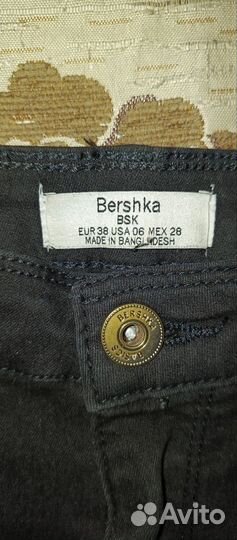 Джинсы скинни bershka