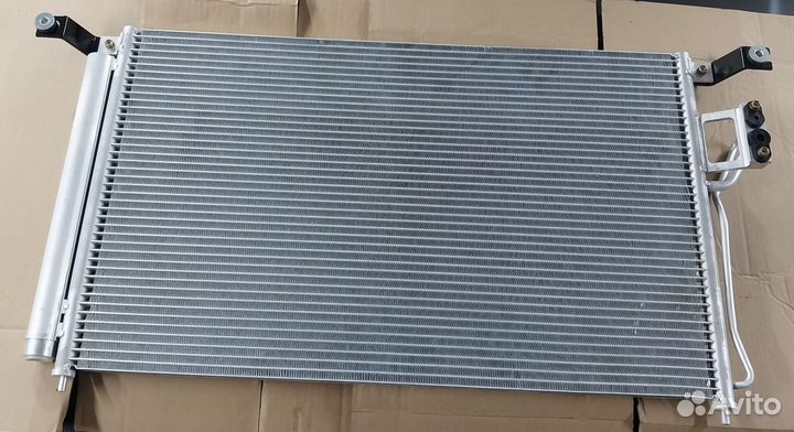 Hyundai santa fe 2 радиатор кондиционера