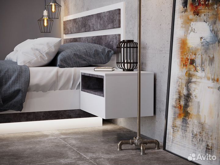 Тумба прикроватная подвесная