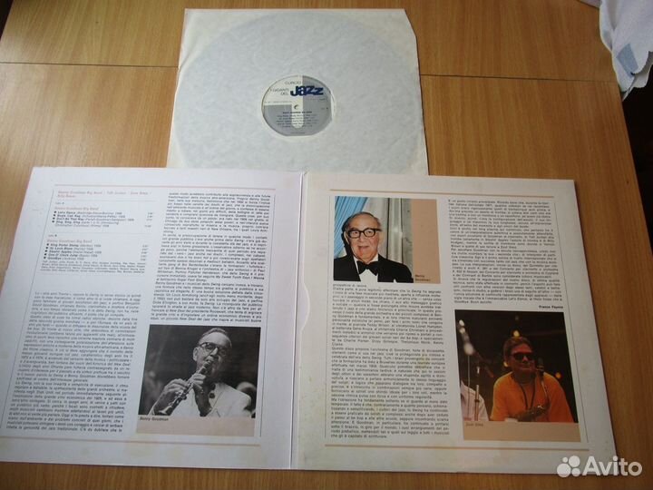 Benny Goodman Big Band LP 1981 Italy NM