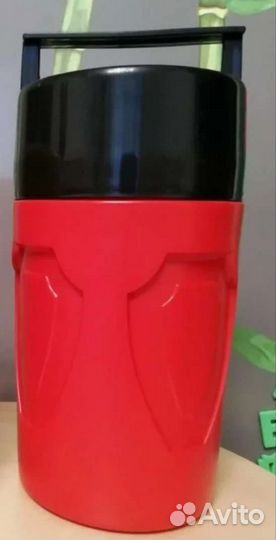 Колба с крышкой для(от) термоса пищевого, СССР