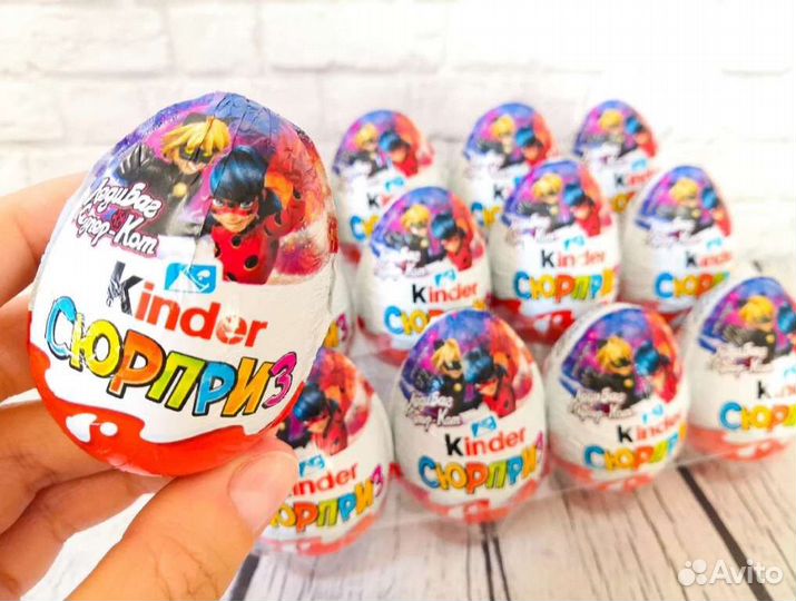 Киндер сюрприз 20 г серия с леди баг
