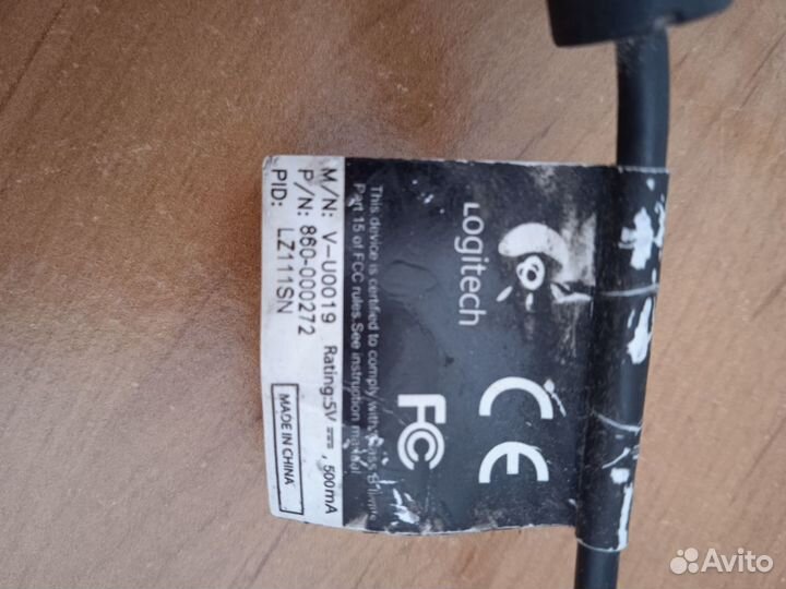 Веб камера logitech