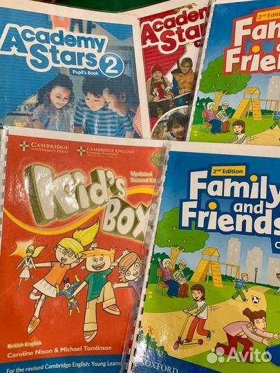 Учебники по английскому языку