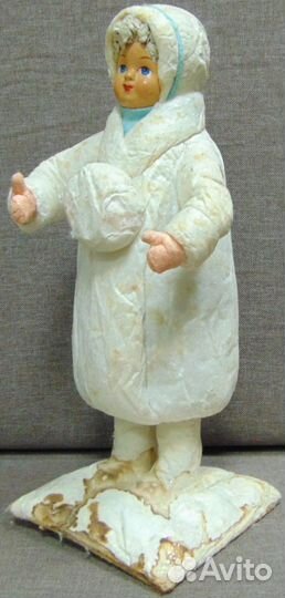 Ватная новогодняя Снегурочка. Ярославль