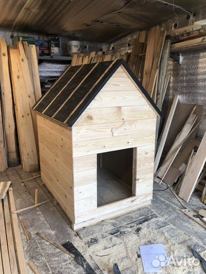 Изготовление будок для собак