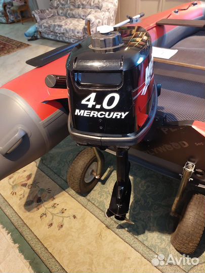 Надувная лодка пвх с мотором Mercury