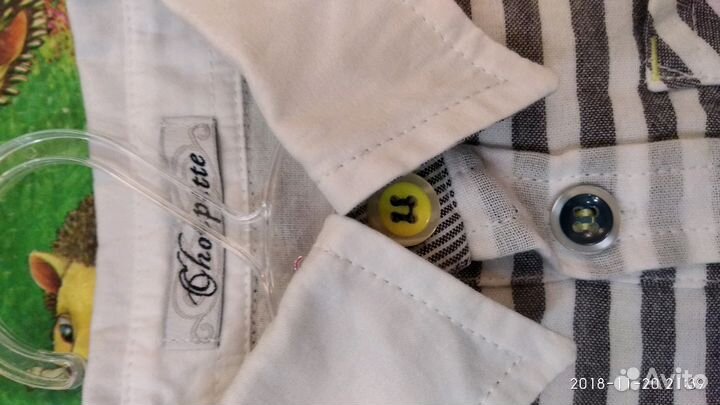 Рубашка нарядная choupette 80см