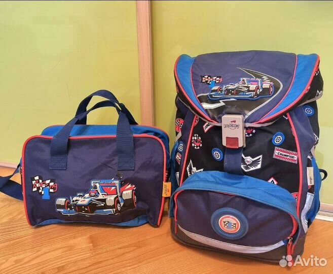 Ранец derdiedas б/у + сумка спортивная