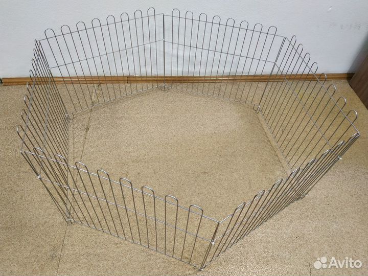 Вольеры клетки для собак разной высоты, 6 секций