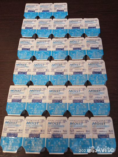 Линзы контактные астигматические acuvue