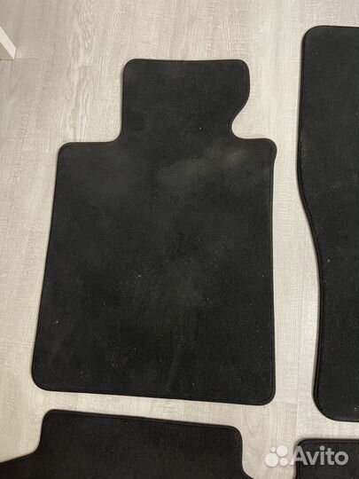 Замшевые коврики для салона BMW 5er G30