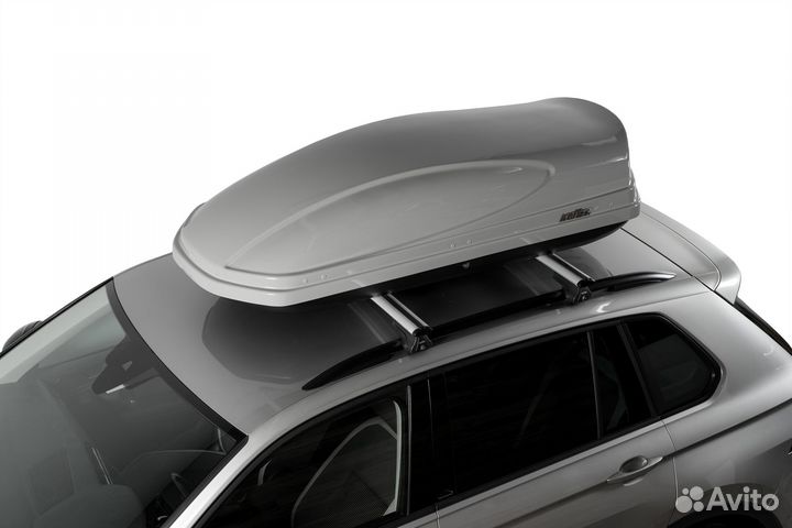 Автобокс Koffer A-430 серый мат двухсторонний 430