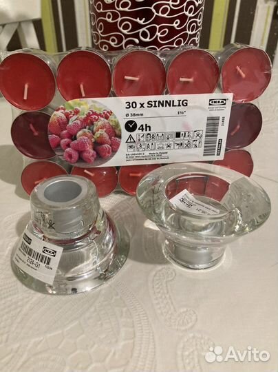 Свечи и подсвечники IKEA
