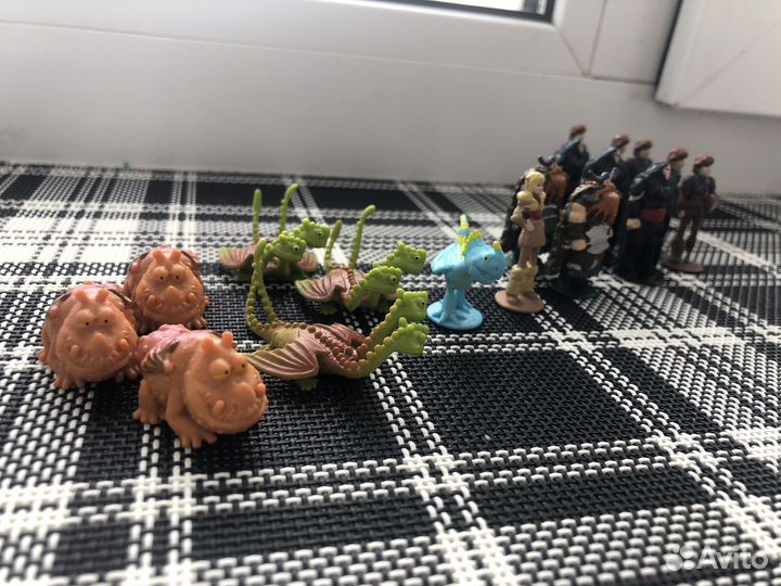 Фигурки чупа чупс «Как приручить дракона 2»