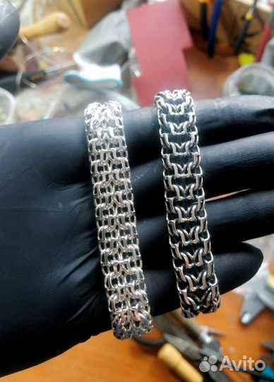 Серебряный браслет император новый 925 пробы