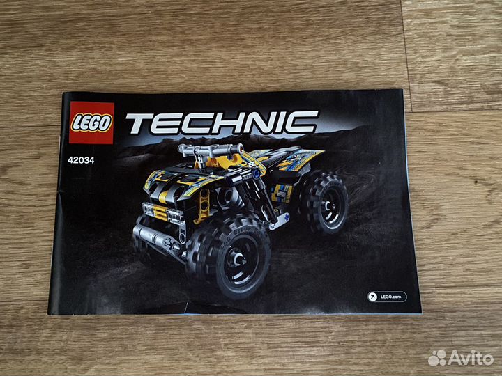 Lego technic 42043 квадроцикл