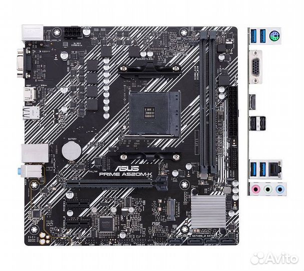 Материнская плата Asus Prime A520M-K