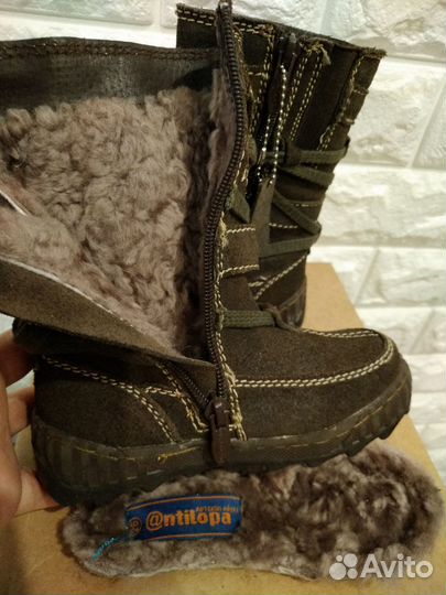 Зимние сапоги Antilopa новые