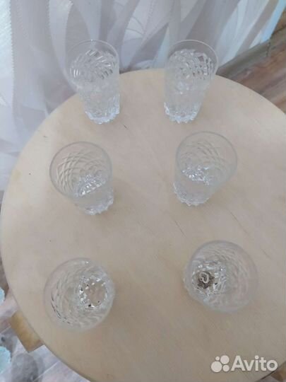 Стопки хрустальные СССР