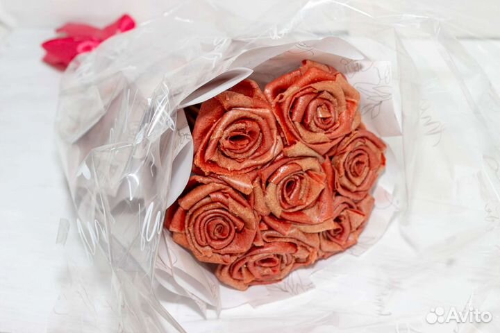 Букет из натуральной пастилы на 1 сентября