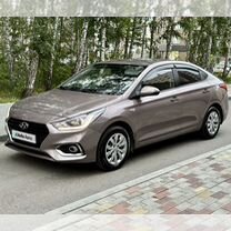 Hyundai Solaris 1.6 AT, 2018, 127 000 км, с пробегом, цена 1 100 000 руб.