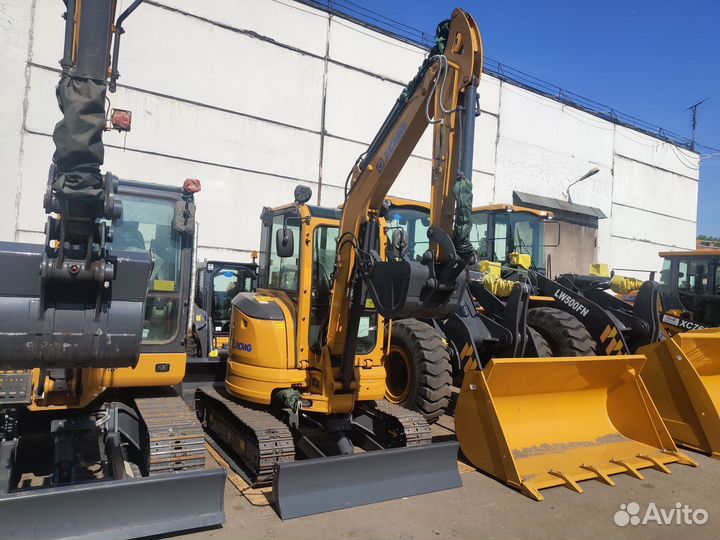Мини-экскаватор XCMG XE35U, 2024