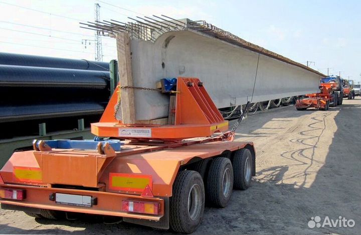 Грузоперевозки тралом негабаритных грузов