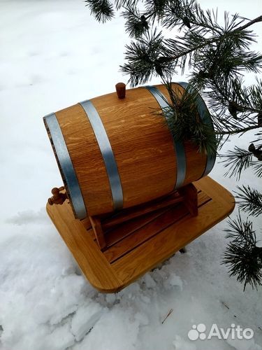 Бочка дубовая