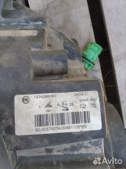 Фары на peugeot boxer