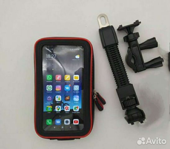 Крепление для телефона на мотоцикл