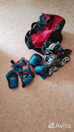 Детские ролики и защита