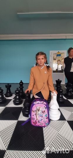 Пальто для девочки 134-140