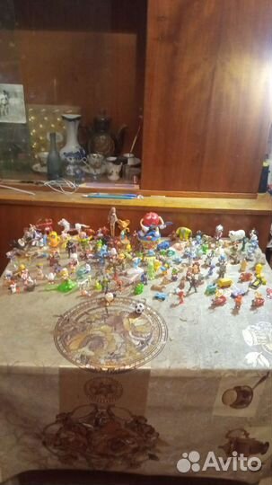 Игрушки из киндера животные